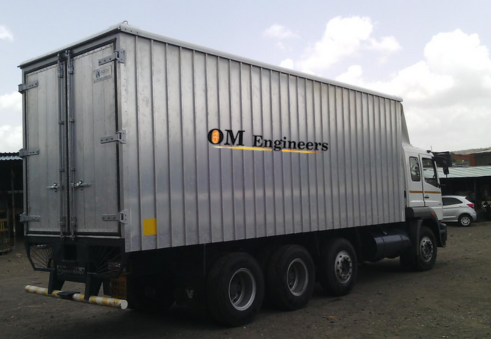 Aluminium Container Van Body Manufacturer in Pune