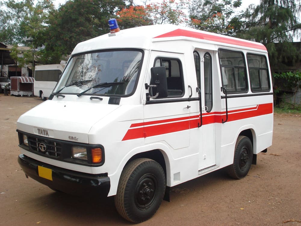 ambulance van