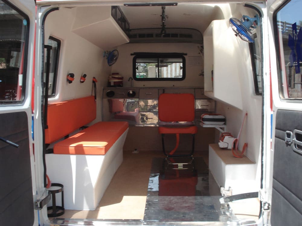 ambulance van