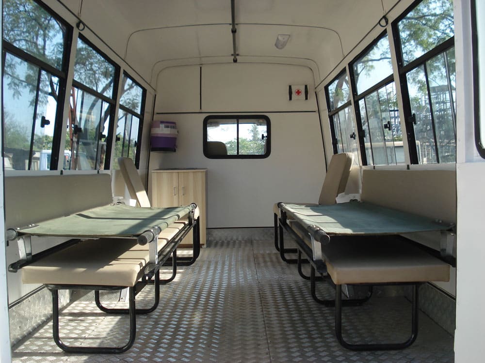 ambulance van