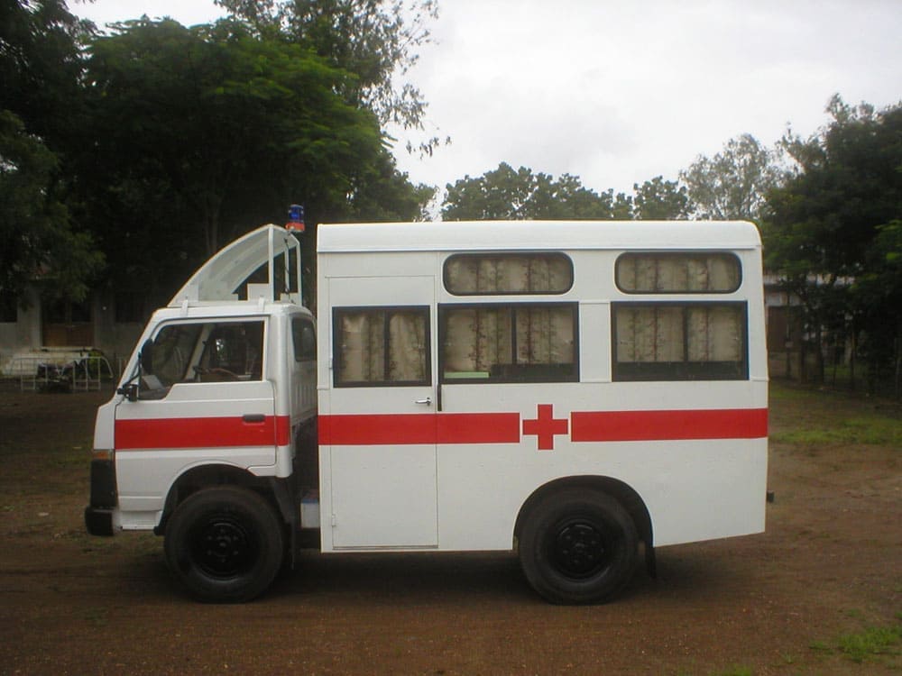 ambulance van