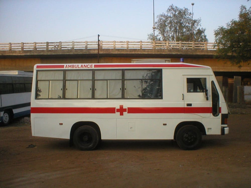 ambulance van